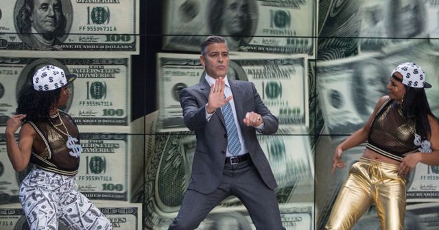 Clooney dança rap